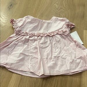 Pink Striped Toddler Shirt